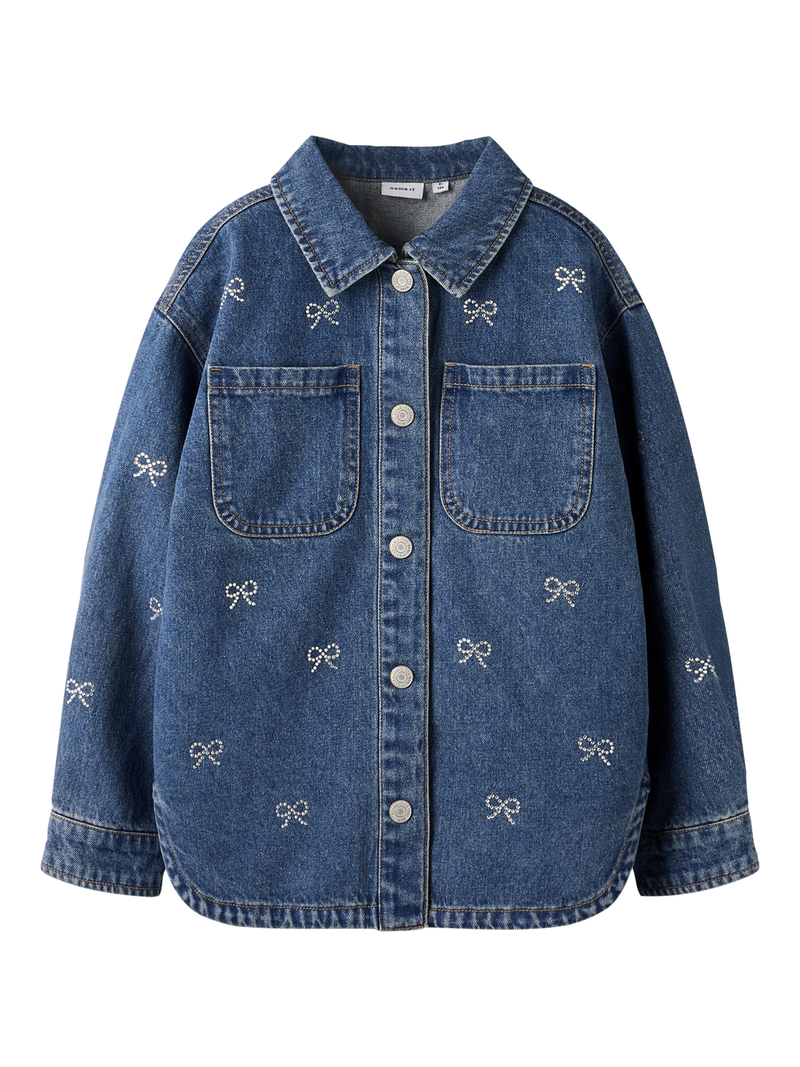 PRE-ORDER NKFKELLY RHINESTONE DNM JACKET