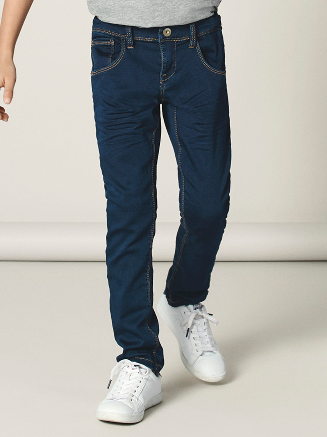 NKMRYAN Jeans - Dark Blue Denim