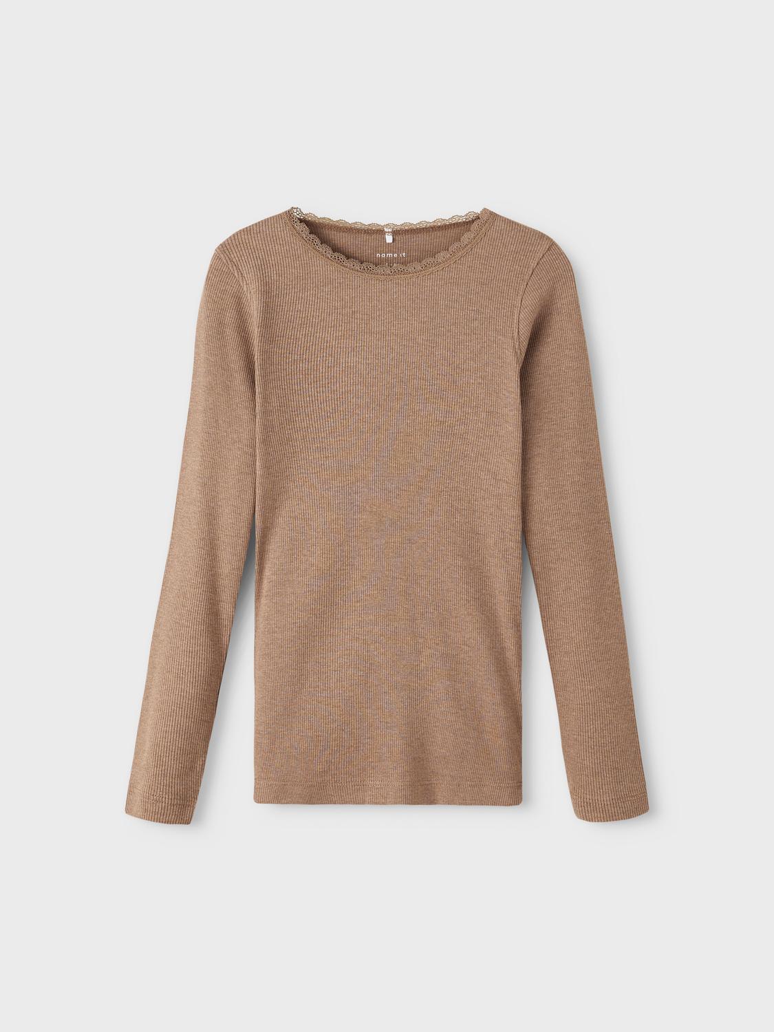 NKFKAB T-Shirt - Brown Lentil