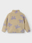 PRE-ORDER NMFMONICA TEDDY JACKET BOW - Fog