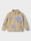 PRE-ORDER NMFMONICA TEDDY JACKET BOW - Fog