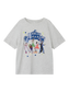 NKMCIRKO T-Shirts & Tops - Light Grey Melange