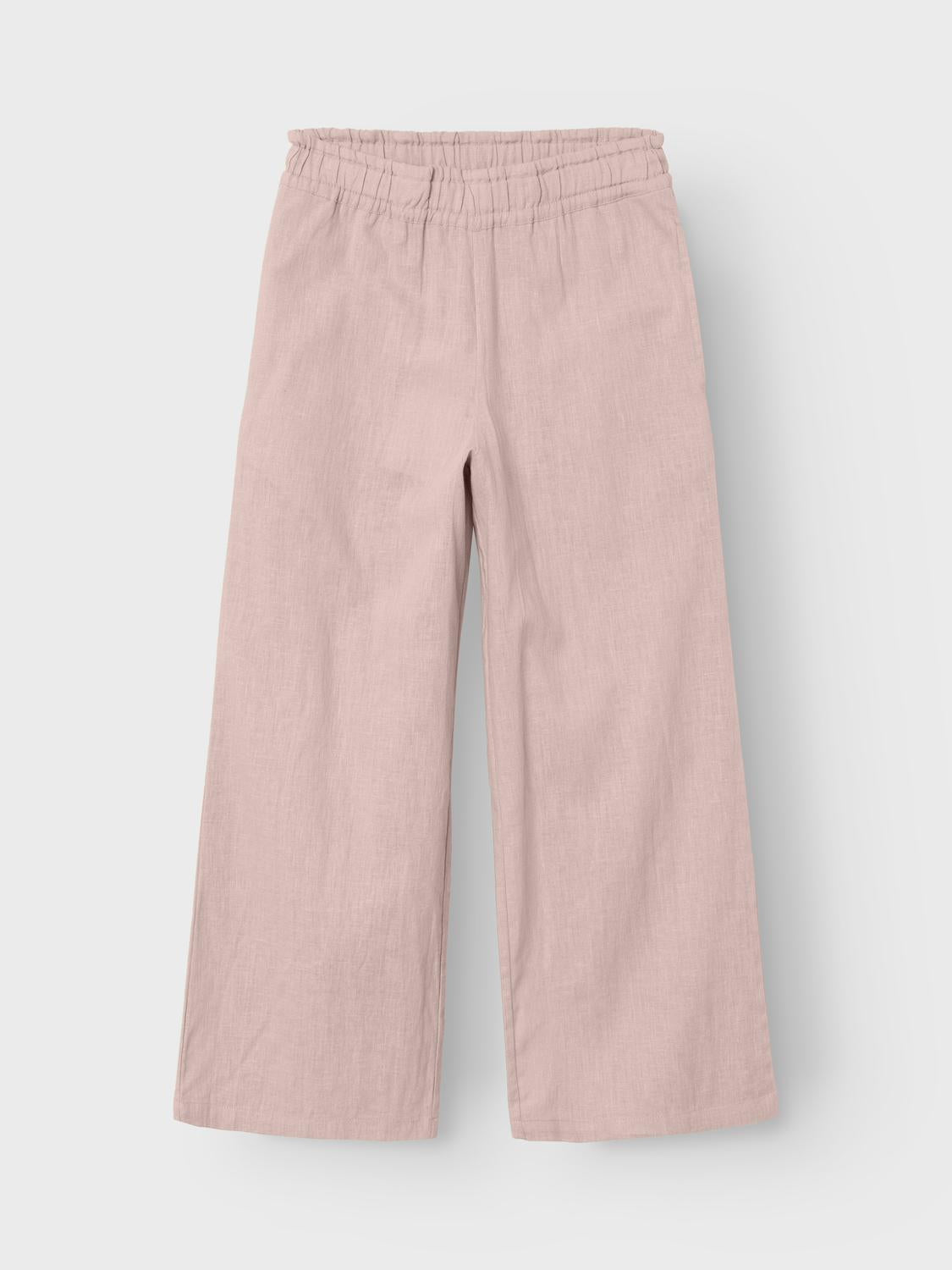 NKFFALINNEN Trousers - Sepia Rose