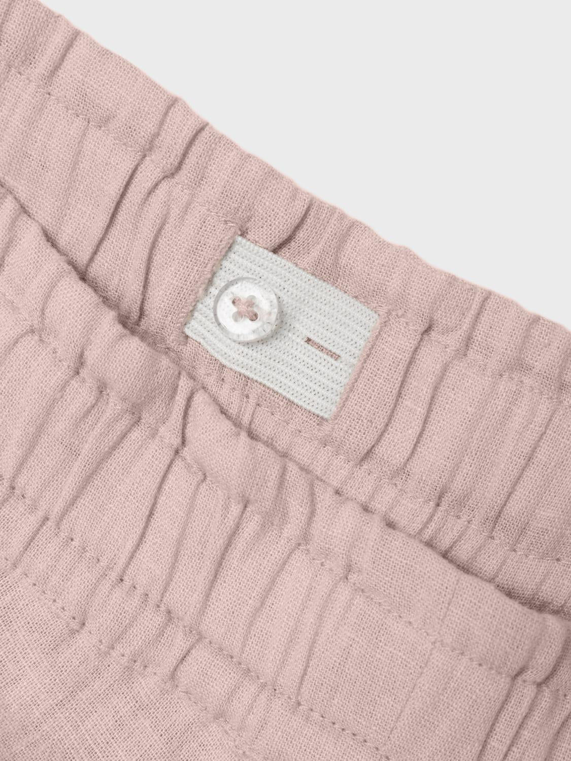 NKFFALINNEN Trousers - Sepia Rose